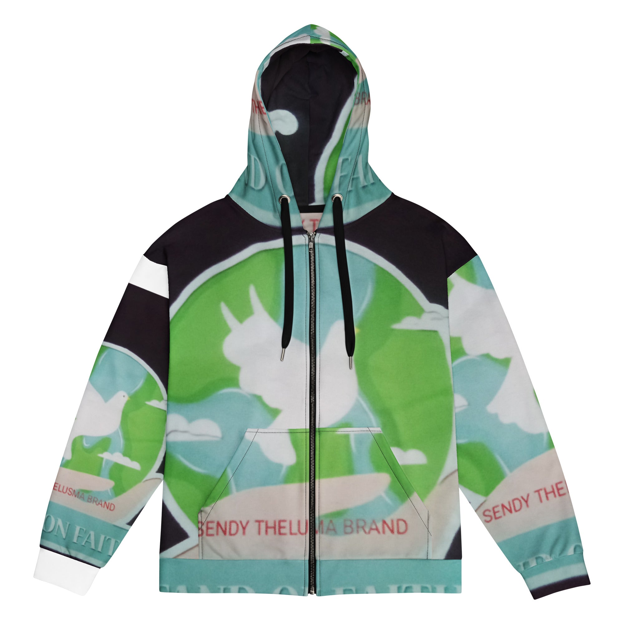 Unisex zip hoodie