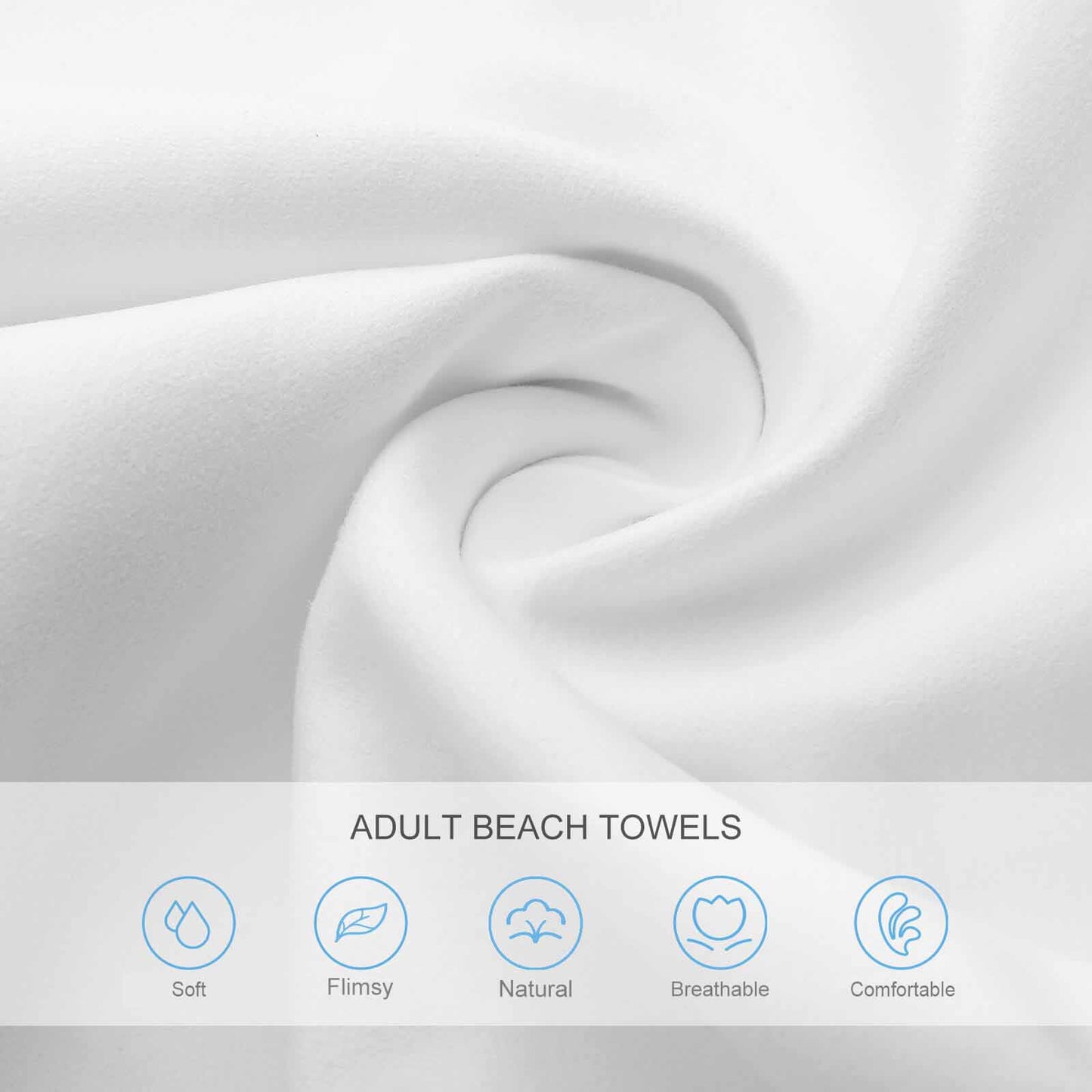 Beach Towel for Adults (All-Over Printing)