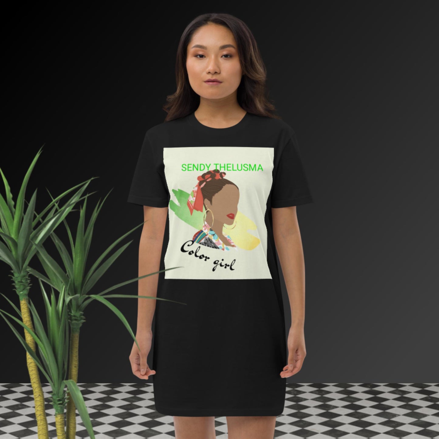 Organic cotton t-shirt dress