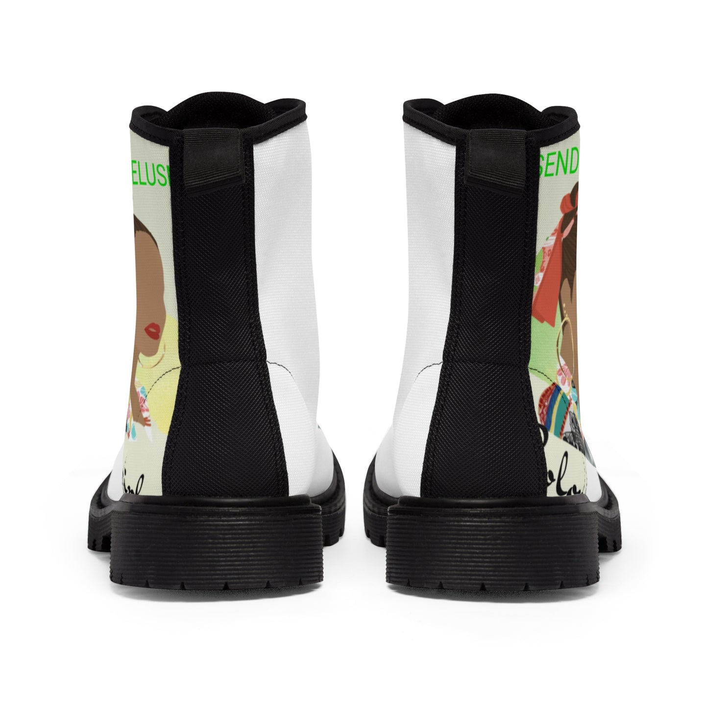 Women's Canvas Boots