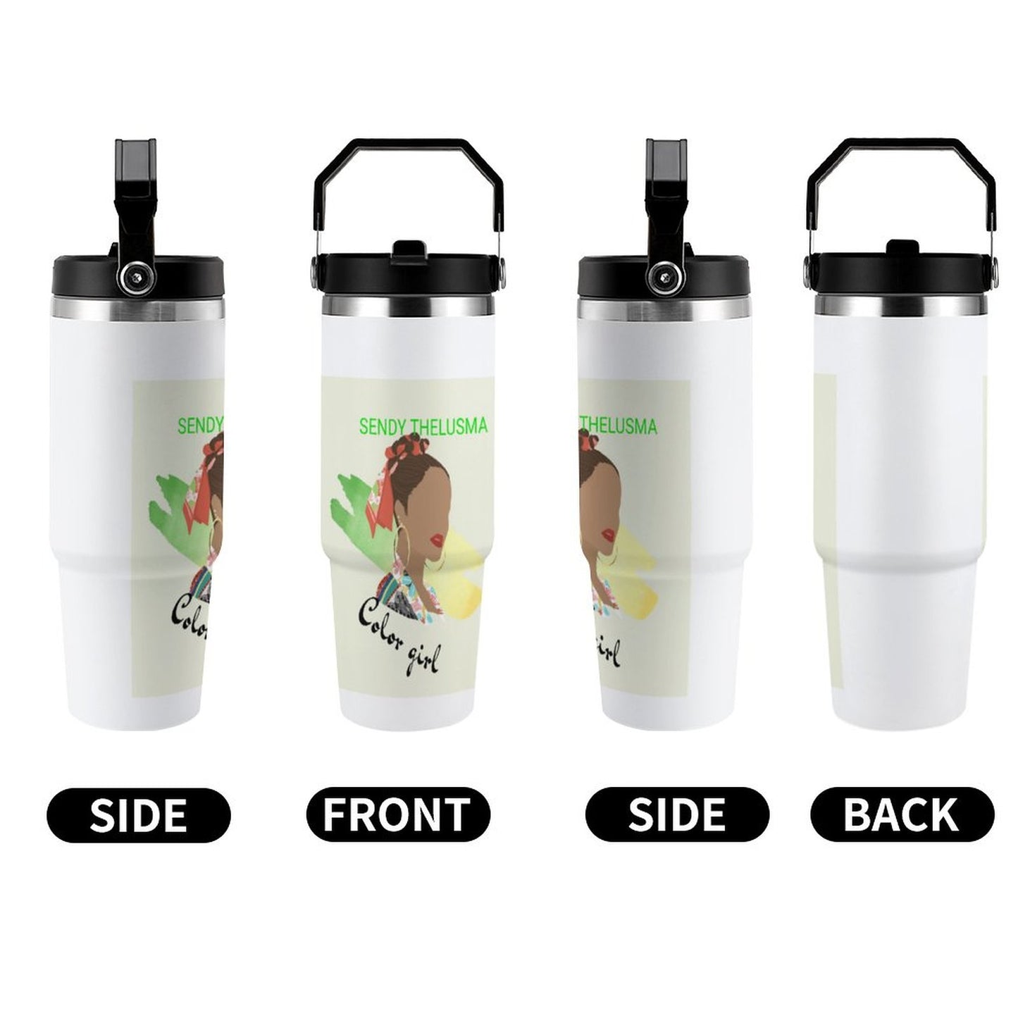 30oz Car Cup with Handle(All-Over Printing)