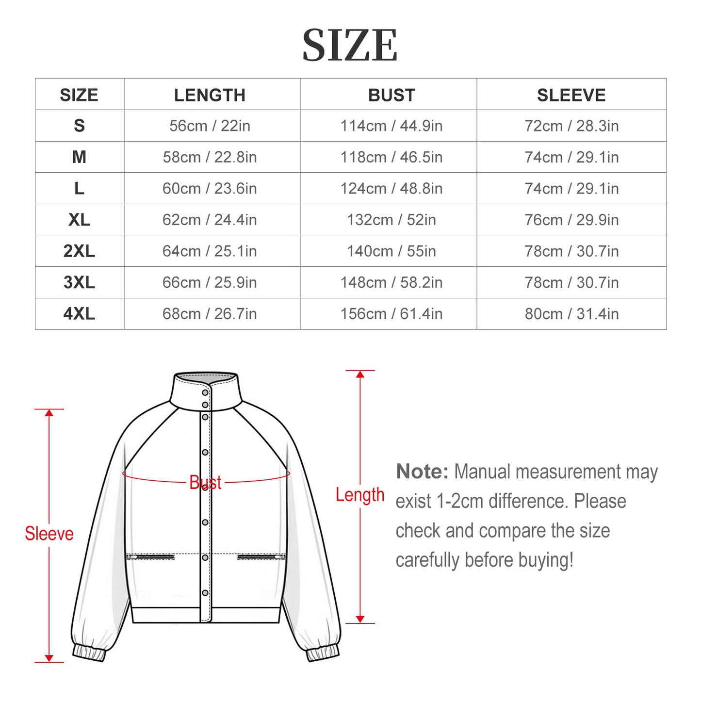 Women's Stand-Up Collar Fleece Jacket(All-Over Printing)