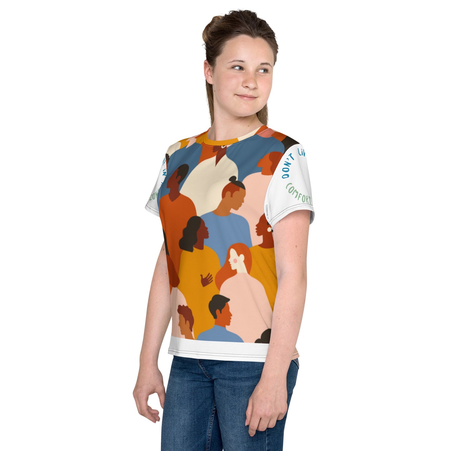 Youth crew neck t-shirt