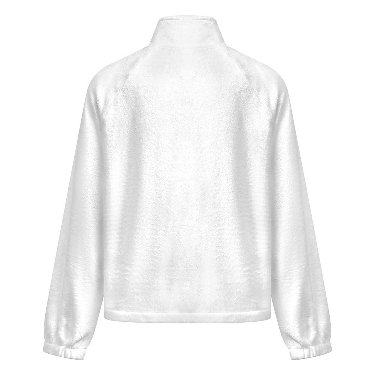 Women's Stand-Up Collar Fleece Jacket(All-Over Printing)