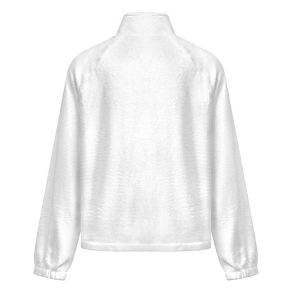Women's Stand-Up Collar Fleece Jacket(All-Over Printing)