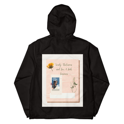 Unisex lightweight zip up windbreaker