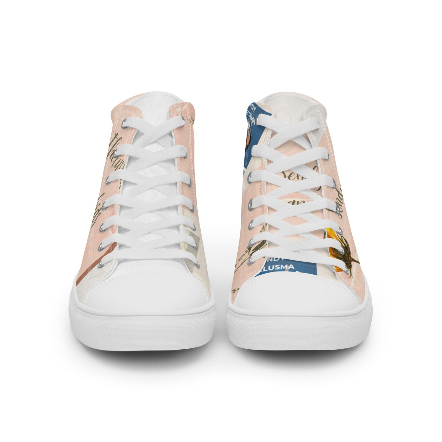 Women’s high top canvas shoes