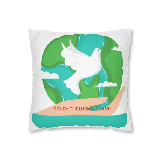 Spun Polyester Square Pillow Case