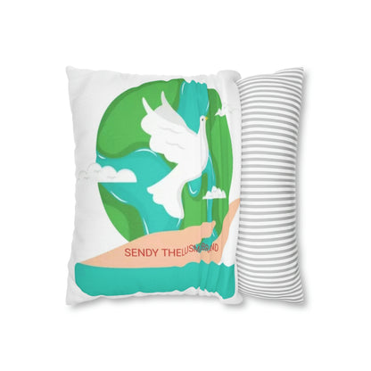 Spun Polyester Square Pillow Case