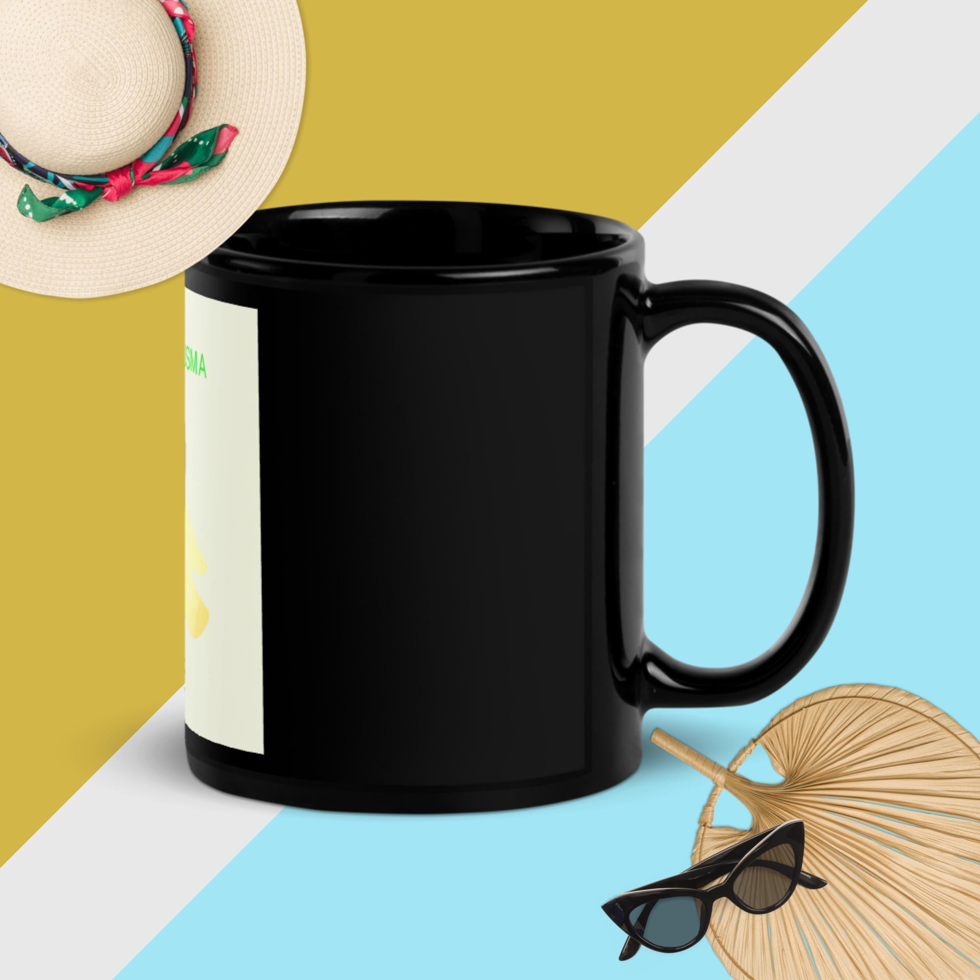 Black Glossy Mug