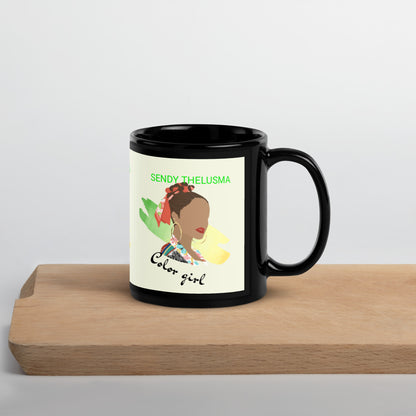 Black Glossy Mug