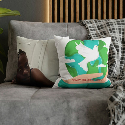 Spun Polyester Square Pillow Case